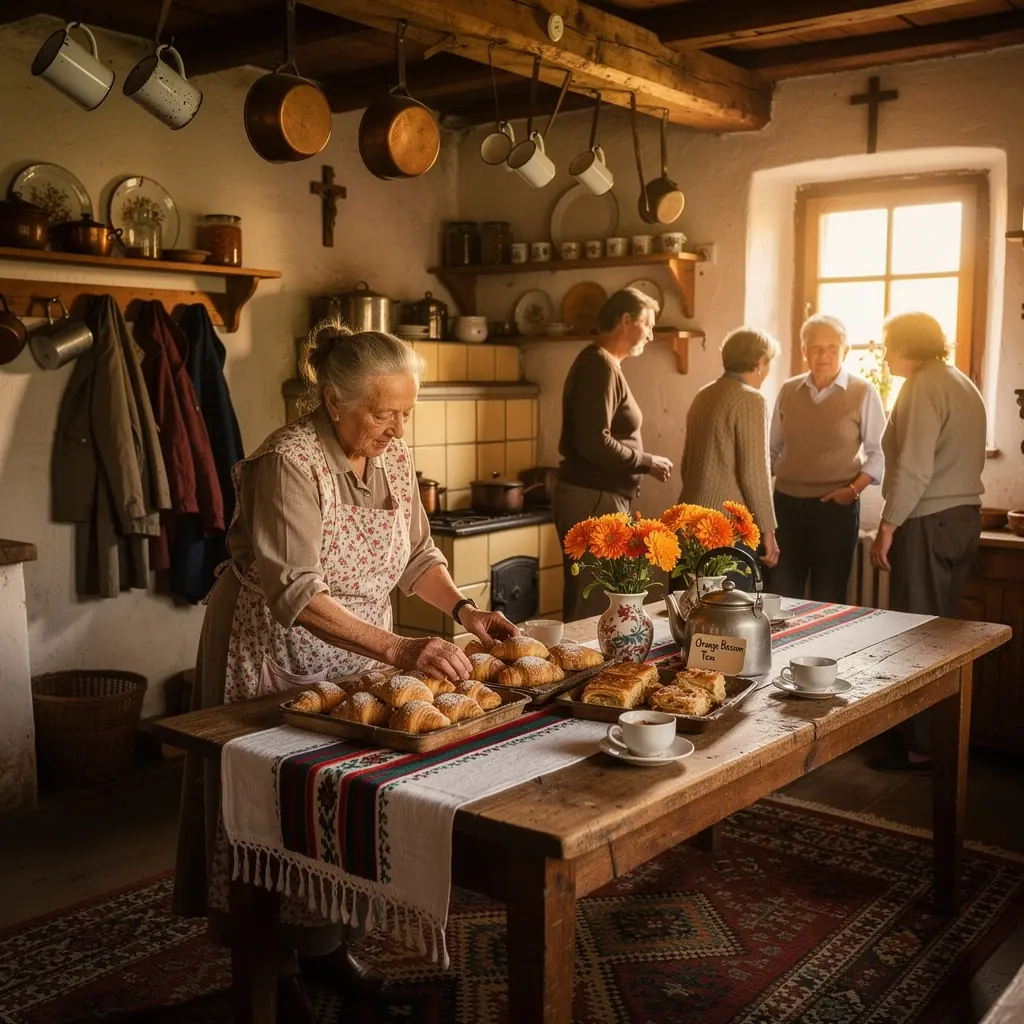 Narancsvirág tea, friss citrus illattal és édes utóízzel.