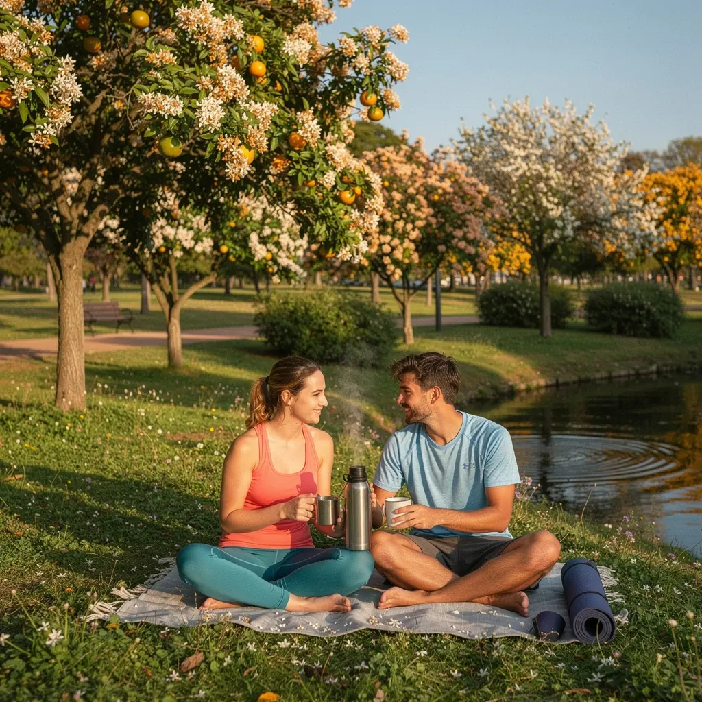 Világos színű tea, a napfényben csillogva.